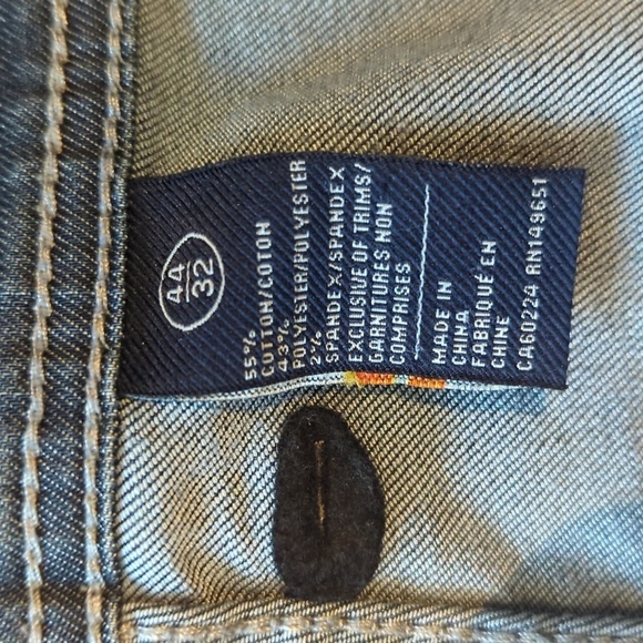 Buffalo David Bitton Blue Relaxed Fit Jeans with Natural Fading - 44 X 32 - Picture 2 of 4